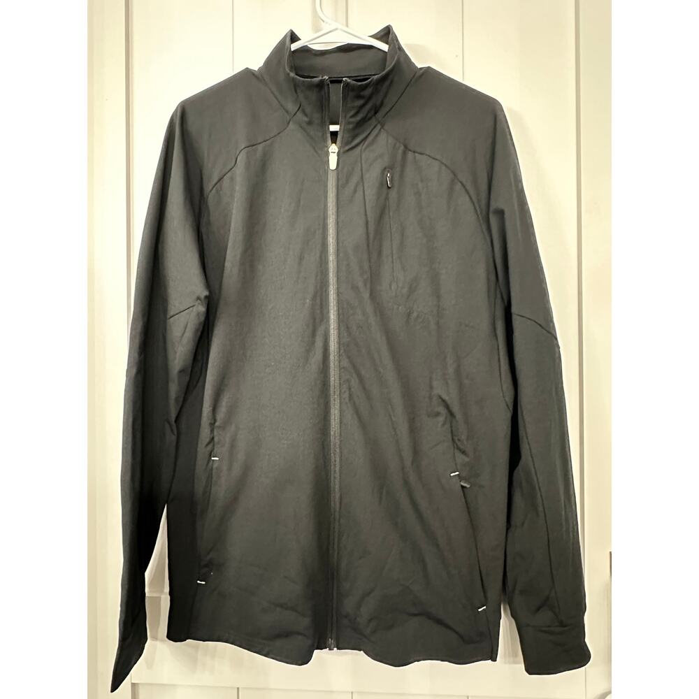 Zyia men’s performance jacket in black size medium